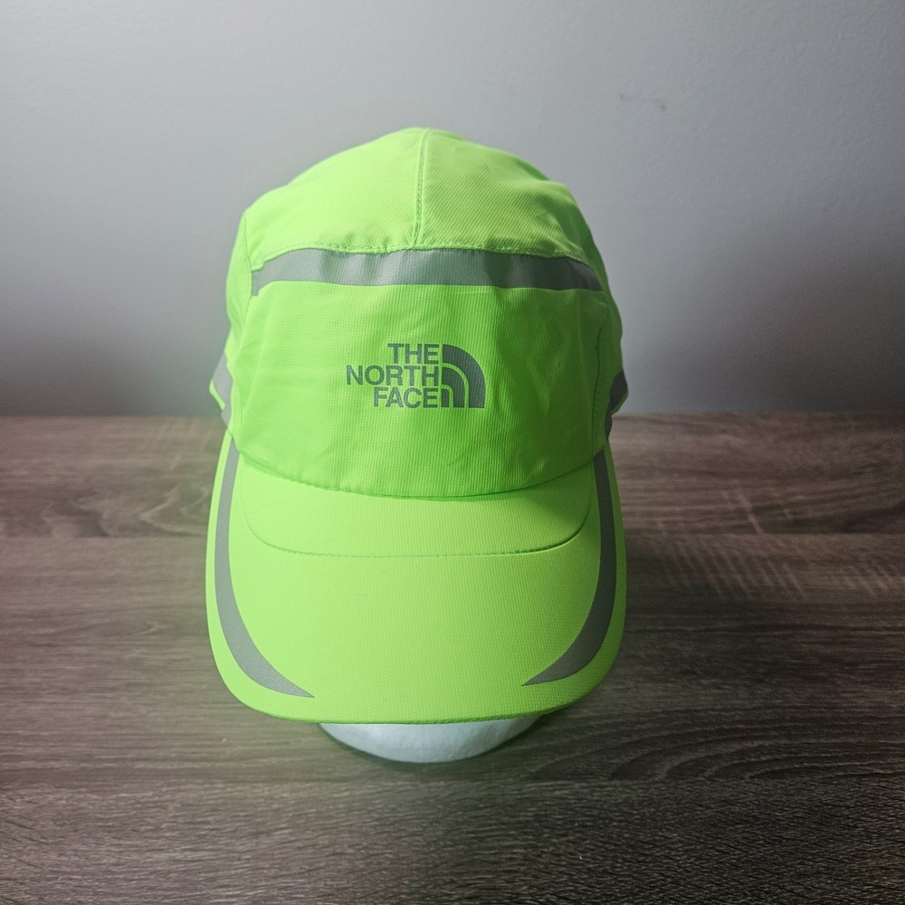 The North Face Flight Series Running Hat Neon Green Reflective Performance Cap